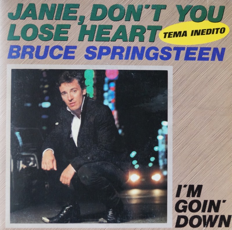 Bruce Springsteen - Janey Dont You Lose Heart. Single Vinilo 45 rpm