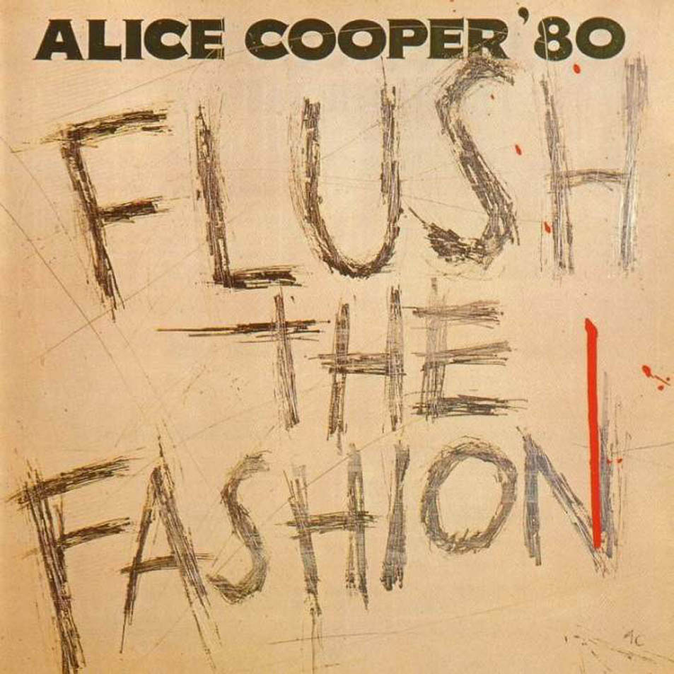 Alice Cooper Flush the Fashion. Vinilo LP Album 33 RPM