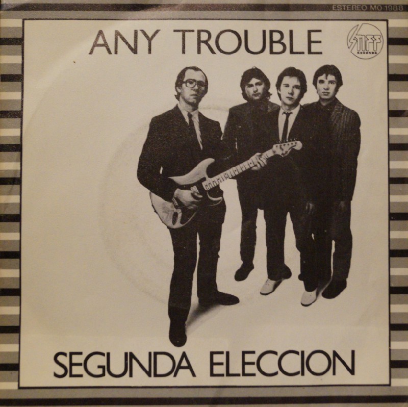 Any Trouble: Segunda Eleccion – EP Spain 1980 Vinilo 45 rpm