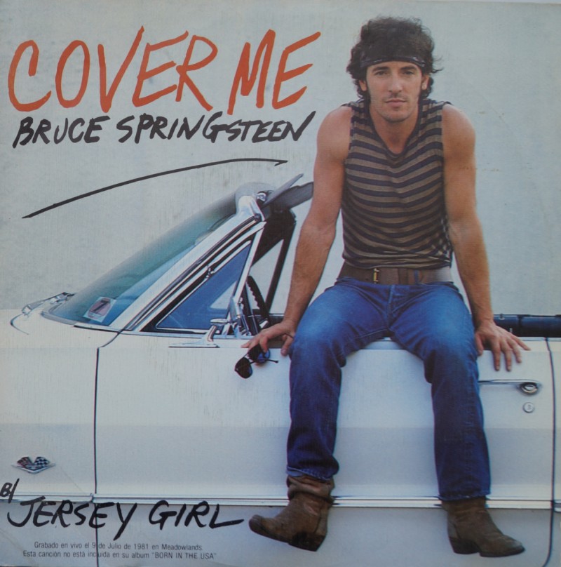 Bruce Springsteen Cover Me. Single vinilo 45 rpm