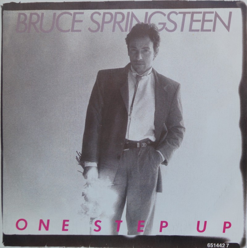 Bruce Springsteen - One Step Up. Single vinilo 45 rpm