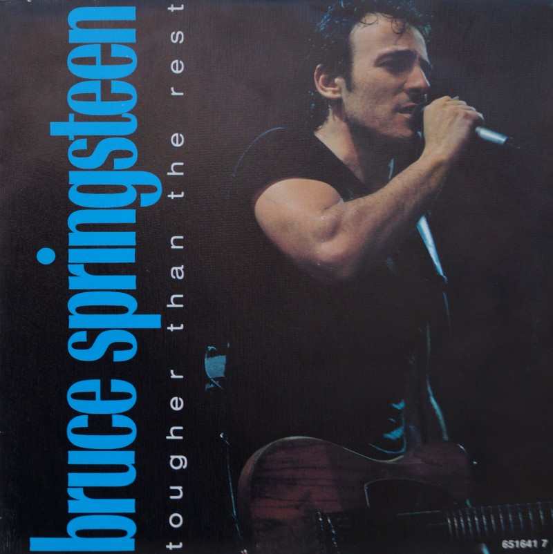 Bruce Springsteen - Tougher Than The Rest. Single vinilo 45 rpm