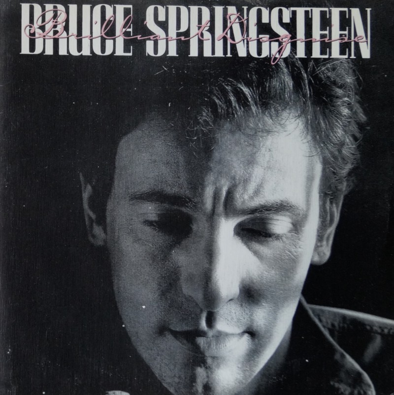 Bruce Springteen - Brillian Desguise. Single vinilo 45 rpm