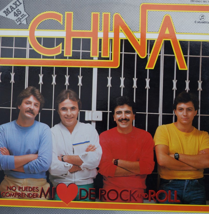China - No puedes comprender mi corazón de Rock & Roll. Maxi Single Vinilo 45 rpm