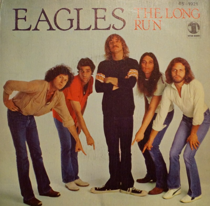 Eagles - The Long Run. Single Vinilo 45 rpm