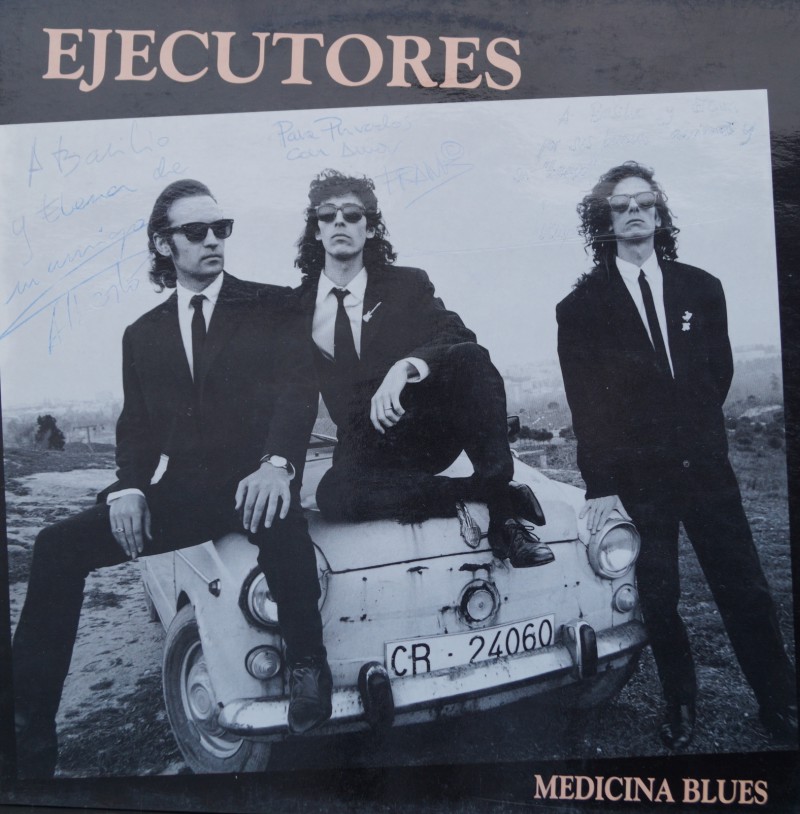 Ejecutores - Medicina Blues. Albúm Vinilo 33 rpm