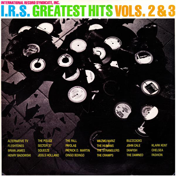 I.R.S. Greatest Hits Vols 2 & 3. Compilation Albúm Vinilo LP 33 rpm