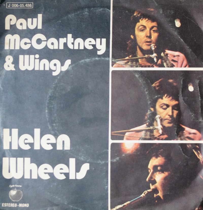 Paul Mc Cartney & Wings - Helen Wheels. Single Vinilo 45 rpm