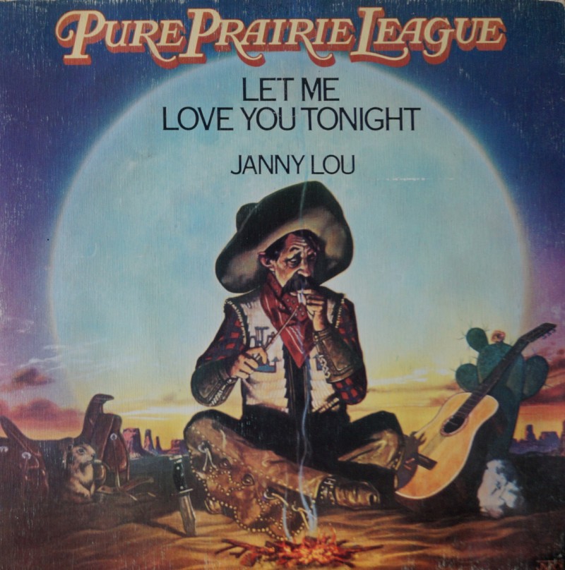 Pure Praire League - Let Me Love You Tonight. Single Vinilo 45 rpm