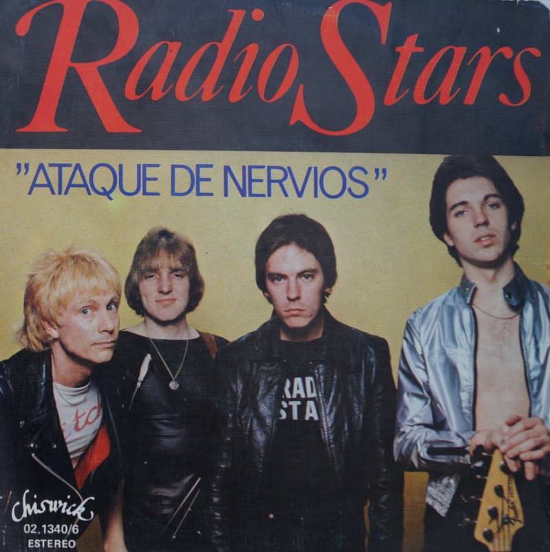 Radio Stars - Nervous Wreck - Ataque de Nervios. Single Vinilo 45 rpm
