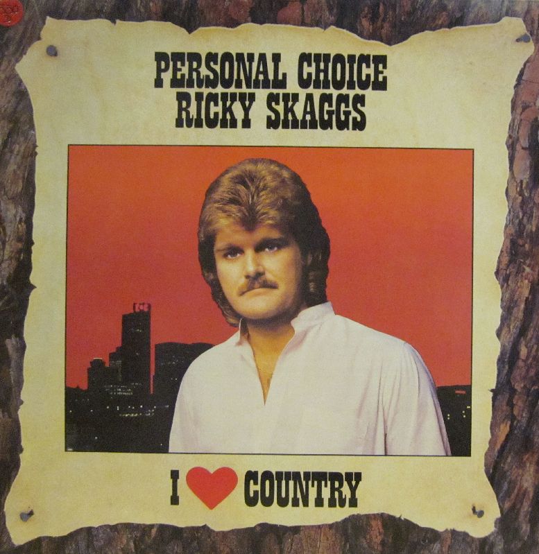 Ricky Skaggs - I Love Country. Albúm Vinilo 33 rpm