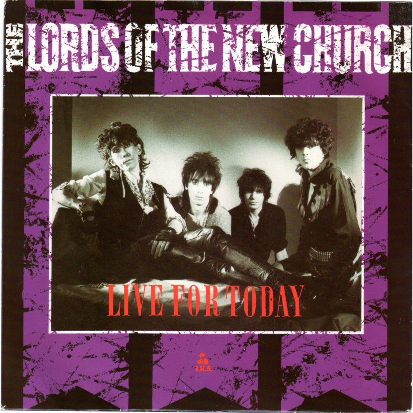 The Lords Of The New Church - Live For Today. Maxi Single Vinilo 45 rpm