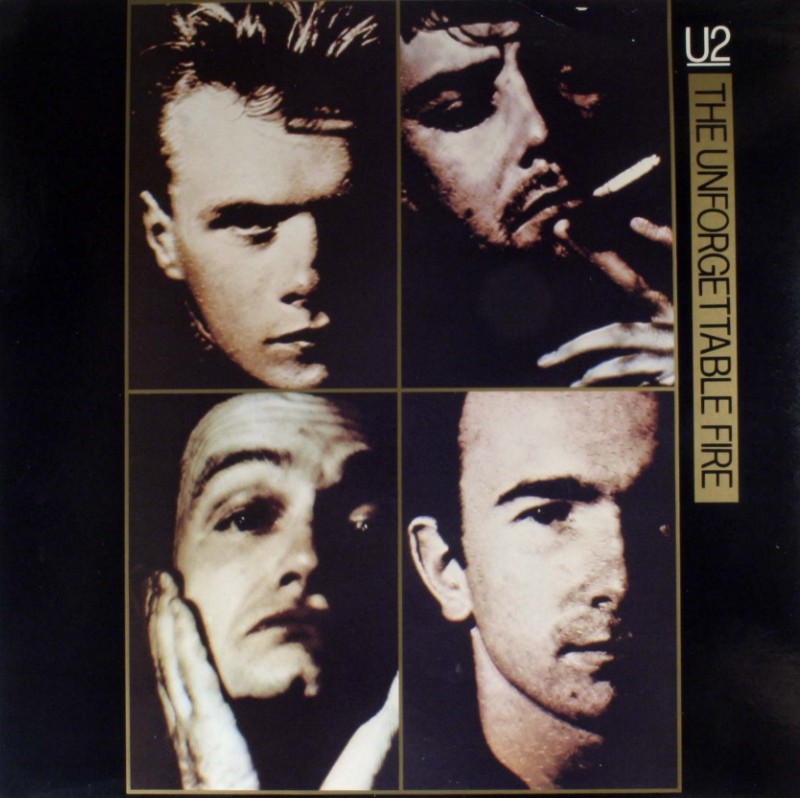 U2 - The Unforgettable Fire. Maxi Single Vinilo 45 rpm