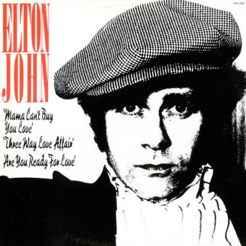 Elton John Mama Cant Buy You Love. Single vinilo 45 rpm